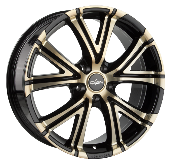 Llanta OXIGIN 15 VTWO 8.0x18 (4x100) ET38 DORADO / PULIDO
