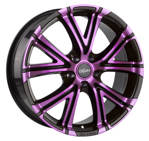Llanta OXIGIN 15 VTWO 8.0x18 (4x108) ET18 ROSA / PULIDO