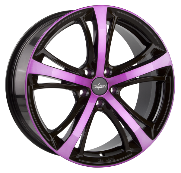 Llanta OXIGIN 16 SPARROW 8.0x18 (5x114.3) ET35 ROSA / PULIDO