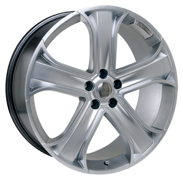 Llanta RIVA RVR HS 9.5x22 (5x130) ET55 PLATA BRILLANTE
