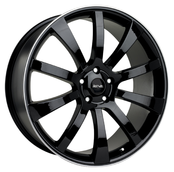 Llanta RIVA RIVA BLACK 9.0x22 (5x130) ET48 NEGRO