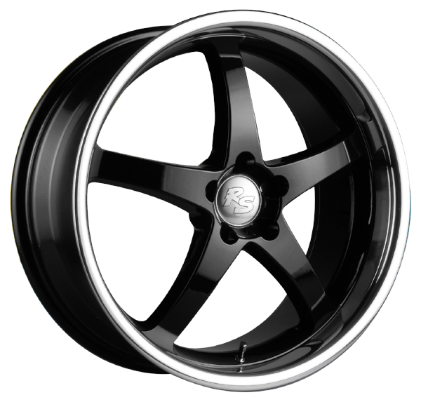 Llanta RS RS-5 BLACK 8.0x19 (5x120) ET35 NEGRO