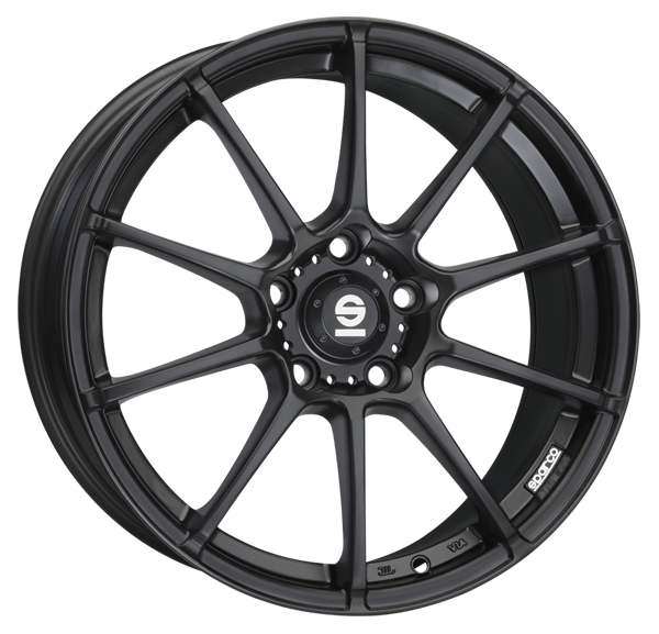 Llanta SPARCO ASSETTO GARA 8.0 x18" (5x120) ET40 NEGRO MATE