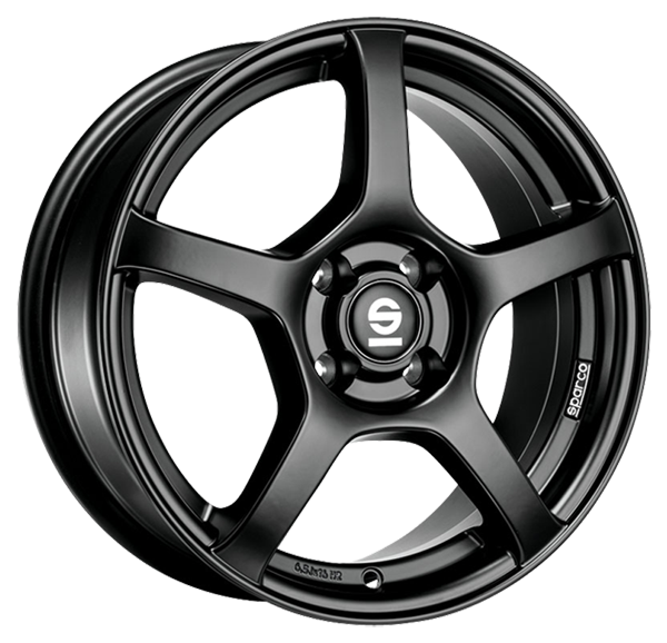 Llanta SPARCO RTT 6.5 x16" (5x114.3) ET38 NEGRO MATE