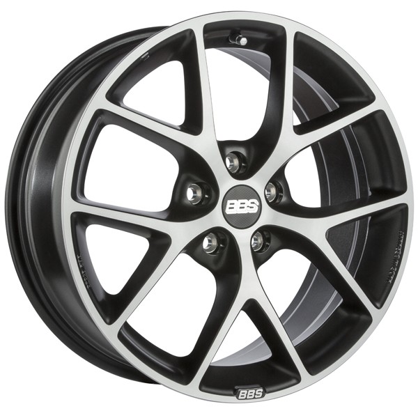 Llanta BBS SR 8 X 17" (5X112) ET42 volcano-grey diamondcut
