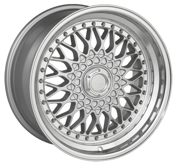 Jante INNOVIT Old Style YSM-945 8.0 X 16" (4X108) ET25 ARGENT / BORD POLI