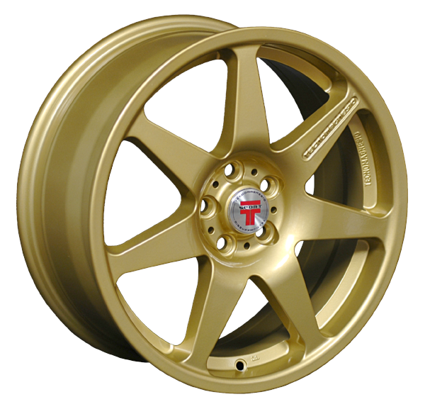 Llanta TECNOMAGNESIO INDIANAPOLIS 7.0x17 (4x114.3) ET42 DORADO