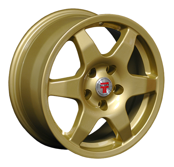 Llanta TECNOMAGNESIO TM SPORT 6.5x15 (4x108) ET15 DORADO