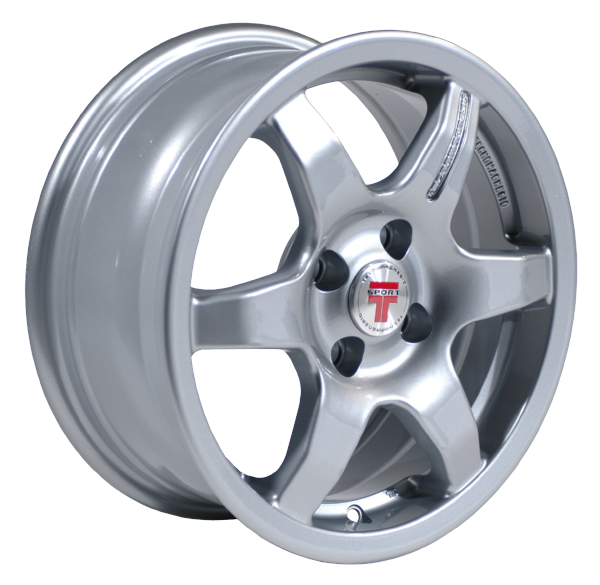 Llanta TECNOMAGNESIO TM SPORT 6.5x15 (5x108) ET40 PLATA BRILLANTE