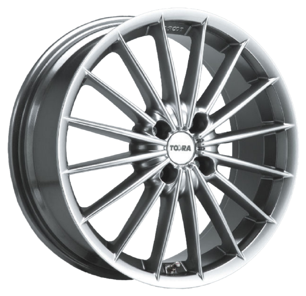 Llanta TOORA T240 7.0x18 (4x108) ET40 CROMOLOOK