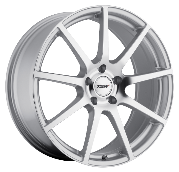 Llanta TSW INTERLAGOS 8.0x17 (5x112) ET32 PLATA  / PULIDO