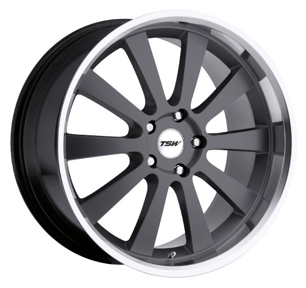 Llanta TSW LONDRINA 8.0x17 (5x114.3) ET40 GUNMETAL  / ARO PULIDO