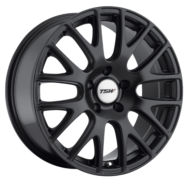 Llanta TSW MUGELLO 8.0x17 (5x112) ET32 NEGRO MATE
