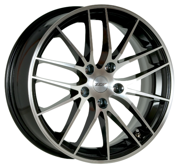 Jante TSW RAIL 6.5 x 15" (4x108) ET25 NOIR / POLI