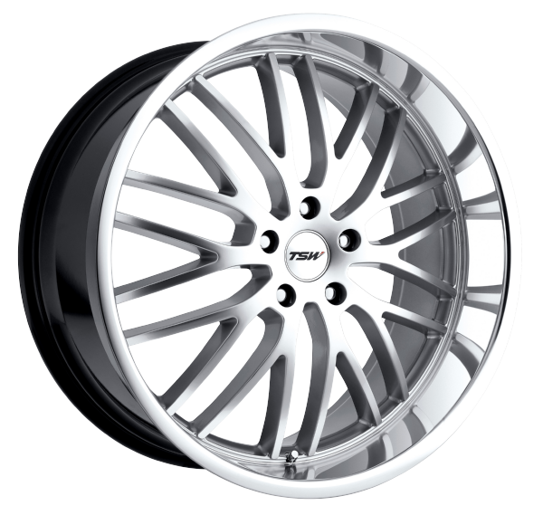 Llanta TSW SNETTERTON 9.0x22 (5x112) ET20 PLATA BRILLANTE