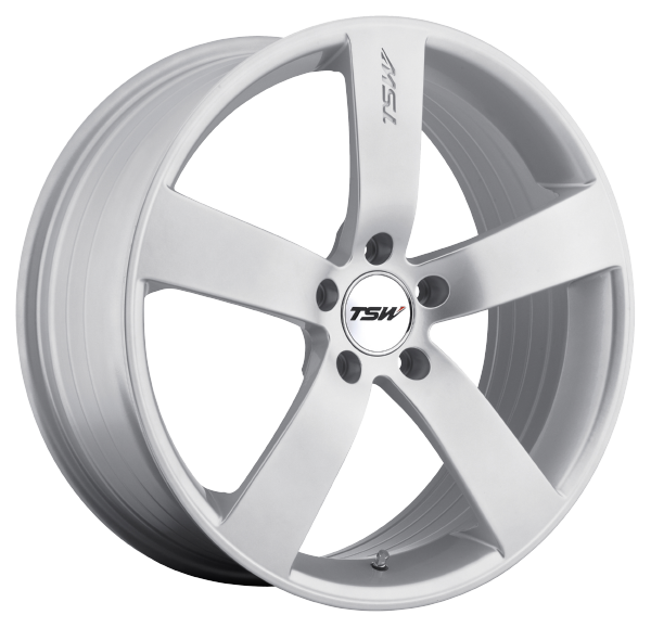 Llanta TSW SPA 8.0x17 (5x120) ET35 PLATA BRILLANTE