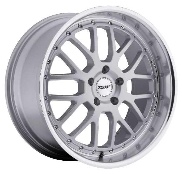 Llanta TSW VALENCIA 8,5x20 (5x114.3) ET40 PLATA  / ARO PULIDO