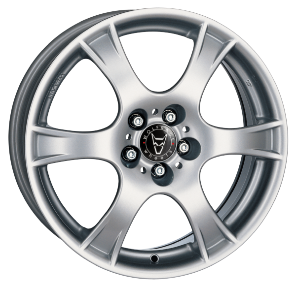 Llanta WOLFRACE Campo 5.5x14 (4x100) ET43 PLATA POLAR