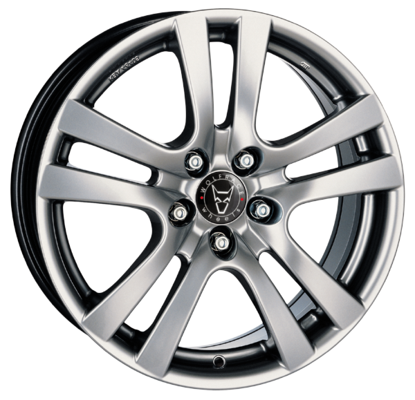 Llanta WOLFRACE Como 7.5x17 (5x98) ET35 PLATA BRILLANTE