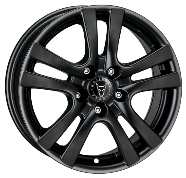 Llanta WOLFRACE Como 7.0x16 (5x108) ET46 NEGRO RACING