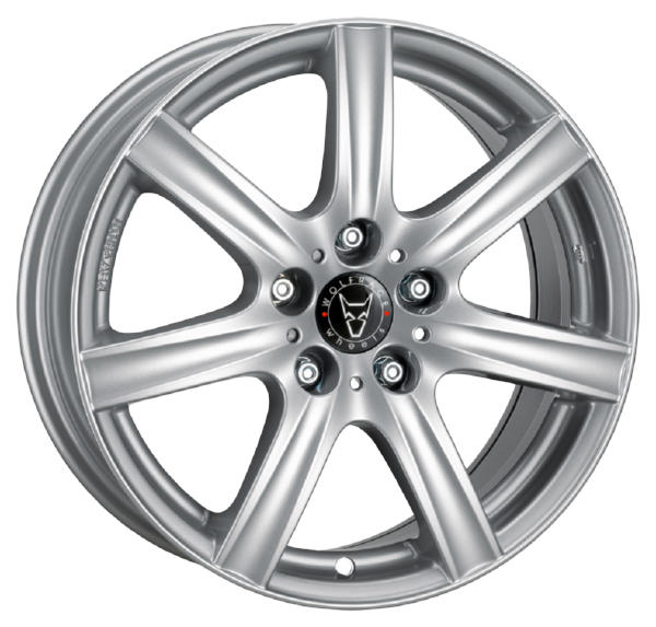 Llanta WOLFRACE Davos 7.0x16 (5x114.3) ET38 PLATA POLAR