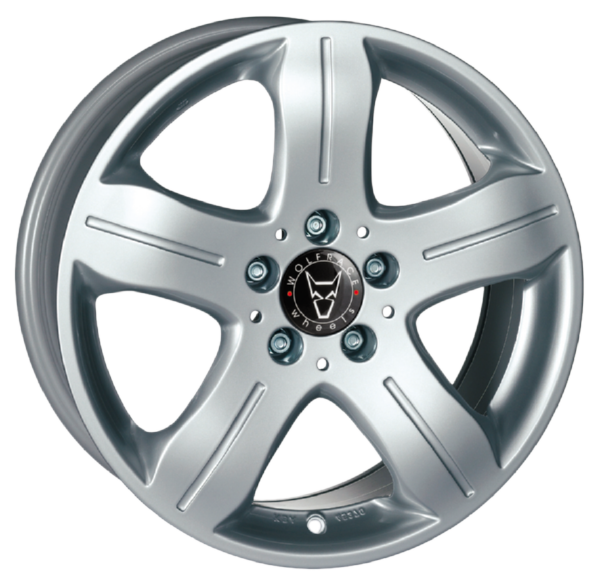 Llanta WOLFRACE DH ( MERCEDES ) 7.0x16 (5x112) ET38 PLATA POLAR