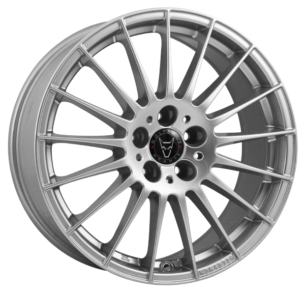 Llanta WOLFRACE Messina 7.5x17 (5x112) ET47 PLATA BRILLANTE