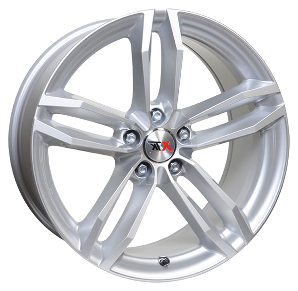 Llanta XTK CD003 8.0 X 18" (5X112) ET45 PLATA BRILLANTE