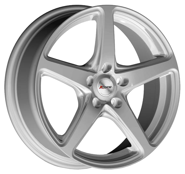 Llanta XTREME X60 7.0 X 16" (5X112) ET45 PLATA BRILLANTE