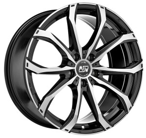 Llanta MSW MSW 48 9,5 X 20" (5X112) ET33 BLACK FULL POLISHED (GBFP)