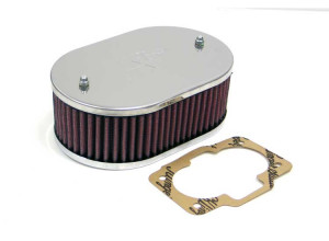 K&N Filtro universal de carburación ref. 56-9062