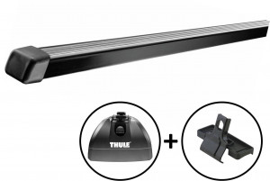 Jeu de barres de toit THULE ( Incl.Ref. 754 + Ref. 1414 + Ref. 762)