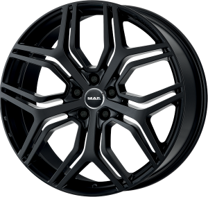 Llanta MAK KINGDOM BLACK 8,5 X 20" (5X120) ET47 GLOSS BLACK