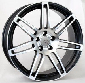 Llanta WSP Italy W557 / S8 COSMA TWO 7,5 X 17" (5X112) ET45 NEGRO / PULIDO