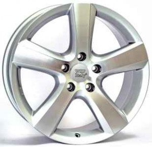 Llanta WSP Italy W451 / DHAKA 9 X 20" (5X120) ET60 PLATA / PULIDO
