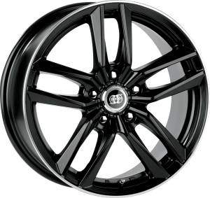 Llanta INFINY TORX /MBPL 6,5 X 15" (5X98) ET35 SATIN BLACK MACHINED LIP