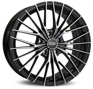 Llanta OZ Racing EGO 7,5 X 17" (5X98) ET35 MATT BLACK DIAMOND CUT