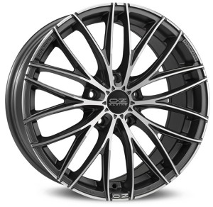 Llanta OZ Racing ITALIA 150 8 X 19" (5X110) ET38 MATT DARK GRAPHITE DIAMOND CUT