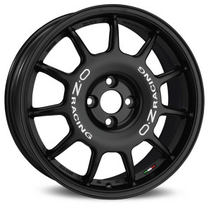 Llanta OZ Racing LEGGENDA 7 X 17" (4X100) ET37 MATT BLACK WHITE LETTERING