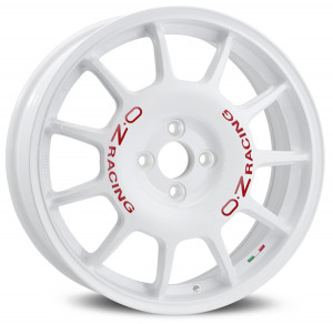 Llanta OZ Racing LEGGENDA 7 X 17" (4X100) ET37 WHITE RED LETTERING