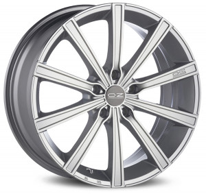 Llanta OZ Racing LOUNGE 10 7,5 X 17" (5X100) ET35 METAL SILVER DIAMOND CUT