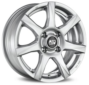 Llanta MSW MSW 77 6 X 15" (5X100) ET38 FULL SILVER