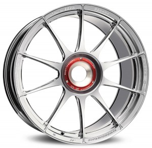 Llanta OZ Racing SUPERFORGIATA CL 12,5 X 21" (MONOTUERCAX) ET48 CERAMIC POLISHED