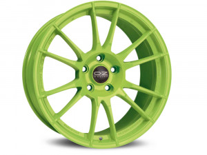 Llanta OZ Racing ULTRALEGGERA HLT 11 X 19" (5X130) ET50 ACID GREEN
