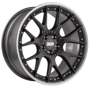 Llanta BBS CH-RII 8,5 X 20" (5X112) ET42 NEGRO SATINADO Ã³ PLATINIO MATE