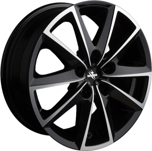 Llanta FONDMETAL 7600 BLACK POLISHED 8 X 19" (5X114,3) ET38 BLACK POLISHED