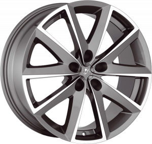 Llanta FONDMETAL 7600 TITANIUM POLISHED 8 X 19" (5X114,3) ET38 TITANIUM POLISHED
