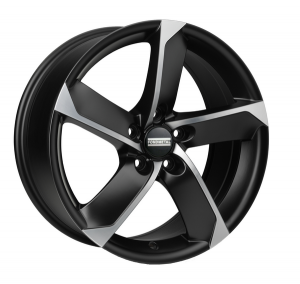 Llanta FONDMETAL 7900 POLISHED 9 X 18" (5X112) ET52 MATT BLACK/POLISHED