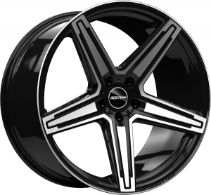 Llanta GMP MK1 /BP 9 X 20" (5X112) ET42 BLACK DIAMOND
