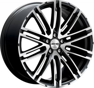 Llanta GMP TARGA /BP 8,5 X 20" (5X130) ET48 BLACK DIAMOND